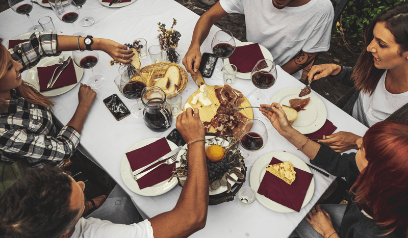 dinner italy