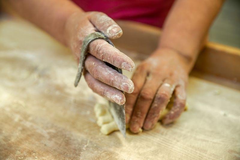 Valle Maira pasta making